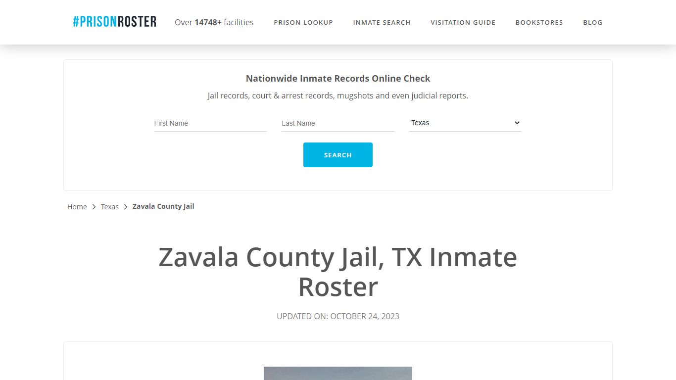 Zavala County Jail, TX Inmate Roster - Prisonroster